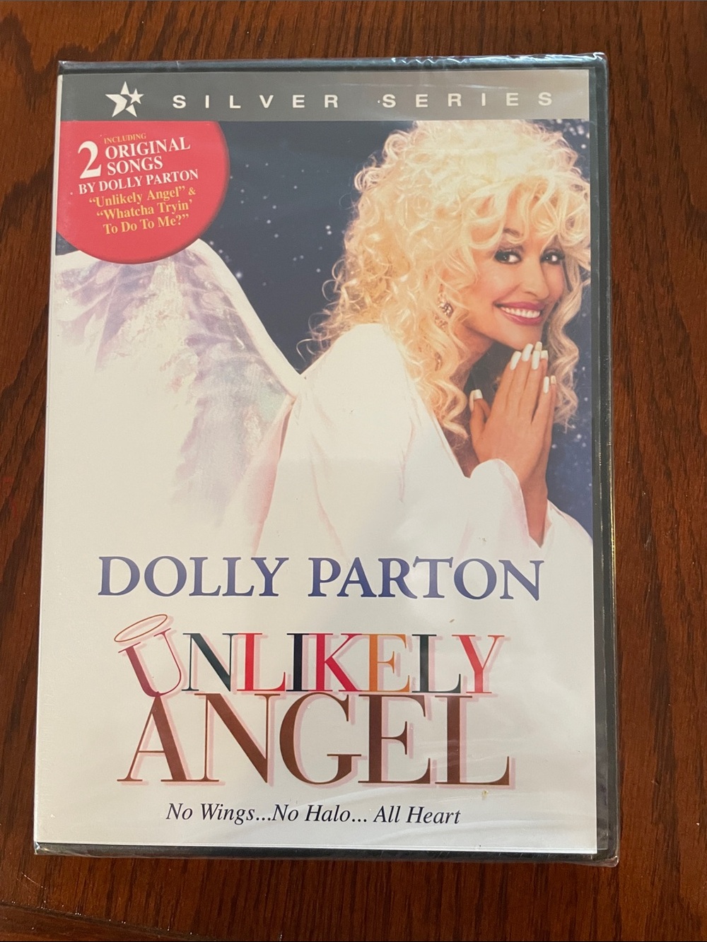 Dolly Parton DVD Unlikely Angel 1996 Christmas Movie